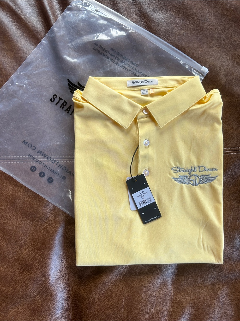 Men’s Sullivan Polo - Pale Yellow